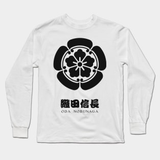 Oda Nobunaga Crest with Name Long Sleeve T-Shirt